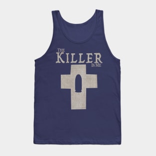 The Killer Is Me - Bullet in a Cross (Dirty White) Tank Top